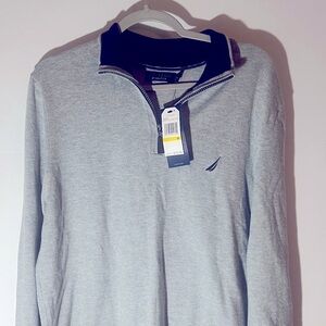 Nautica Gray Crewneck Sweater